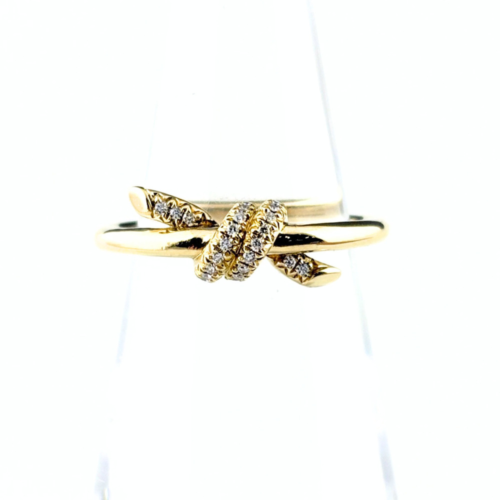 TIFFANY & CO. Gold Diamond Ring